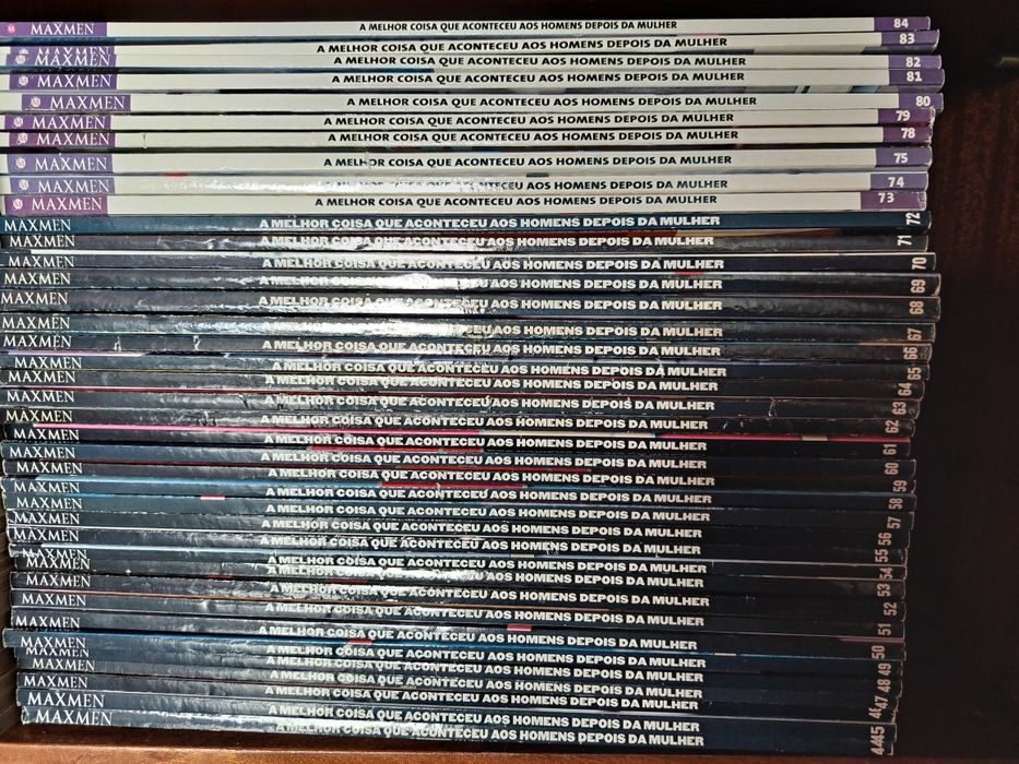 74 Revistas Maxmen e 17 FHM