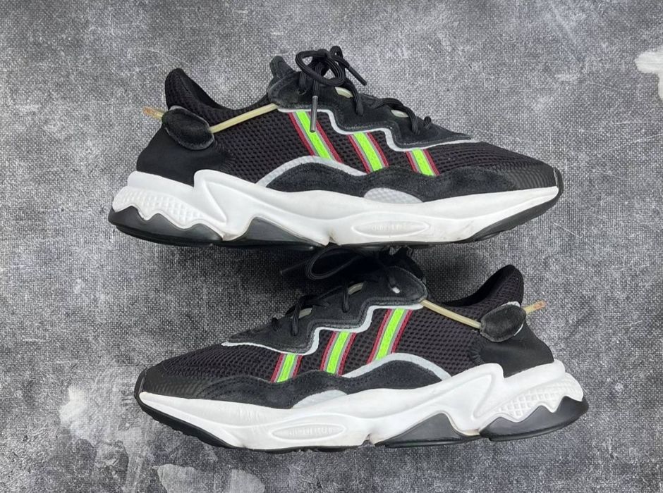 Чоловічі кросівки Adidas Ozweego Black Green