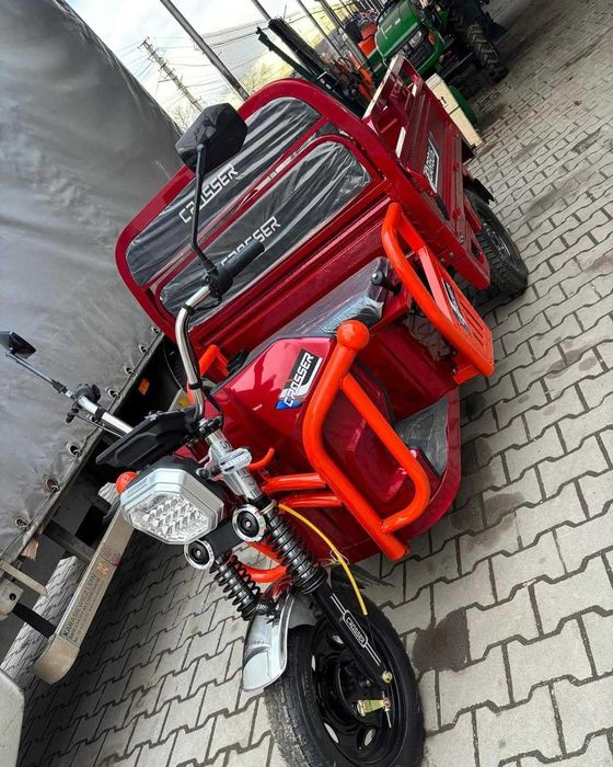 Грузовой электро скутер Crosser Cargo MAX 60V58A Cargo 16 Серый 2026