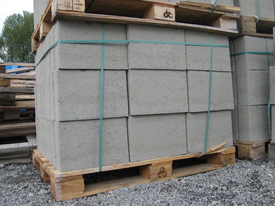 bloczek betonowy, fundamentowy 38x24x12