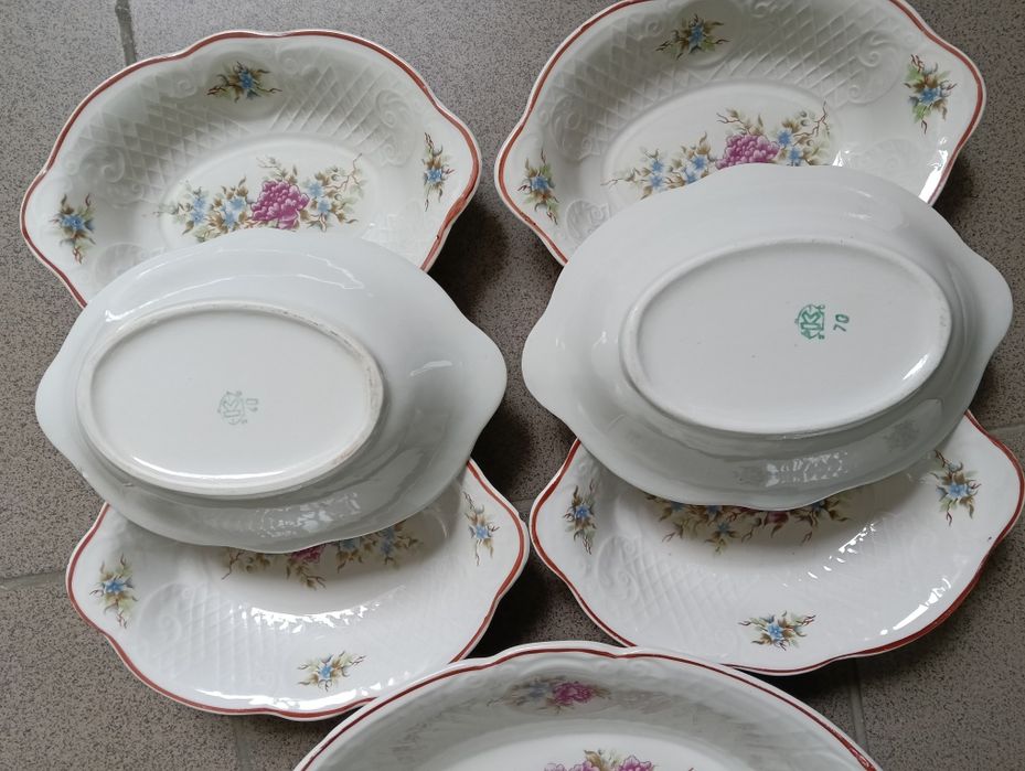 Набір сальників фарфор СРСР вінтаж Коростень