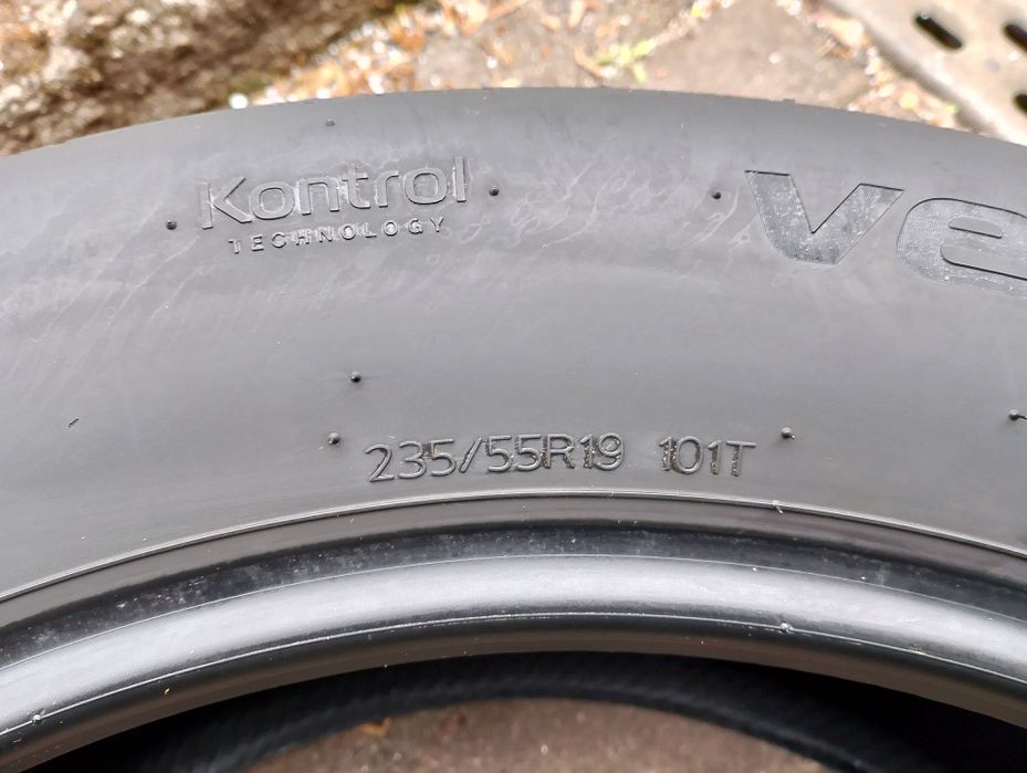 4szt opony 235/55R19, Hankook (stan jak nowe)