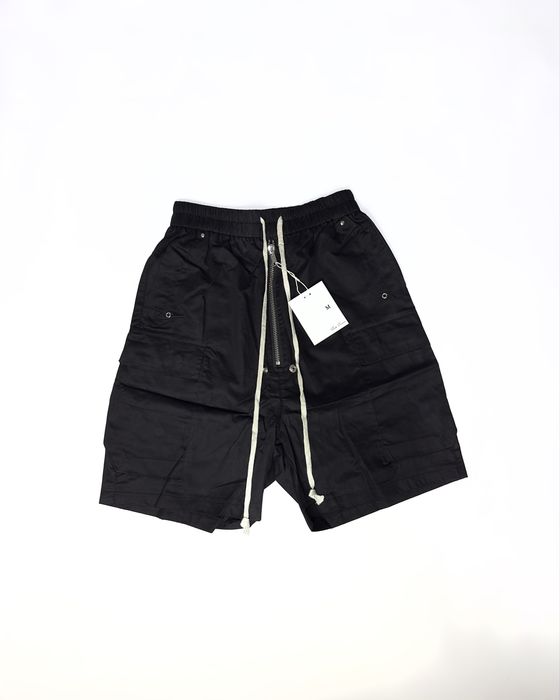 Шорти Rick Owens шорты rick owens shorts opium archive black cargo bella ro shorts чорні M L