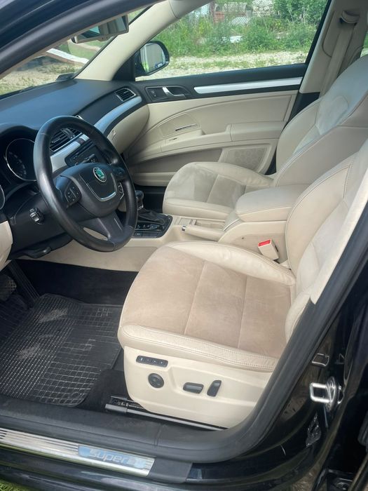 Skoda Superb II 3.6 FSI VR6 4x4 DSG Platinum | 260 KM | Salon Czechy