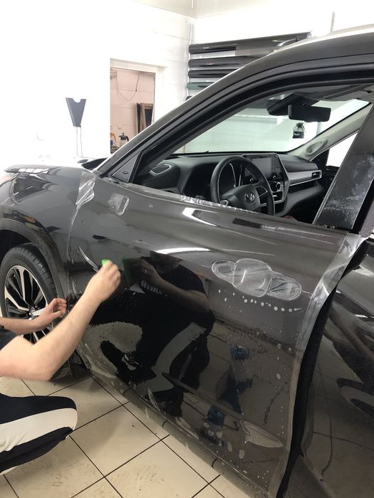 Антигравійний захист, оклейка авто антигравийная пленка.Тонування