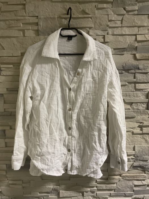 koszula biała M shein