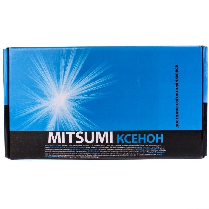 Комплект ксенона Mitsumi H1 H3 H4 H7 H11 H27 4300K, 5000, 6000K 35W DC