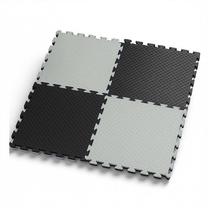 Mata piankowa PUZZEL POJEDYNCZY 1x1m 2.5cm dywan pod sprzęt do ćwiczeń