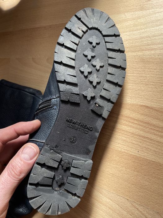 Чоботи  Fashion натуральна шкіра  додемисезонні