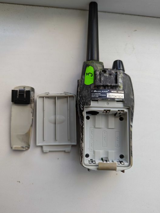 Рації 5шт. Midland MODEL: GXT950 з гарнітурою та зарядними