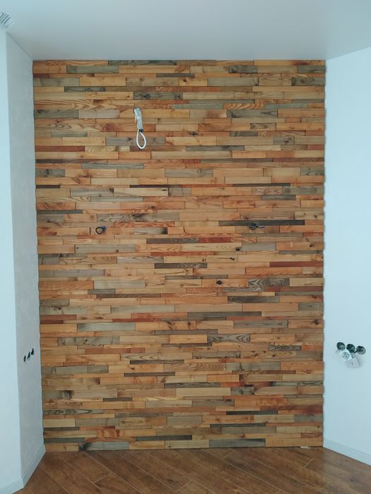 Пано настенное, панно деревянное, декор из дерева, рейки