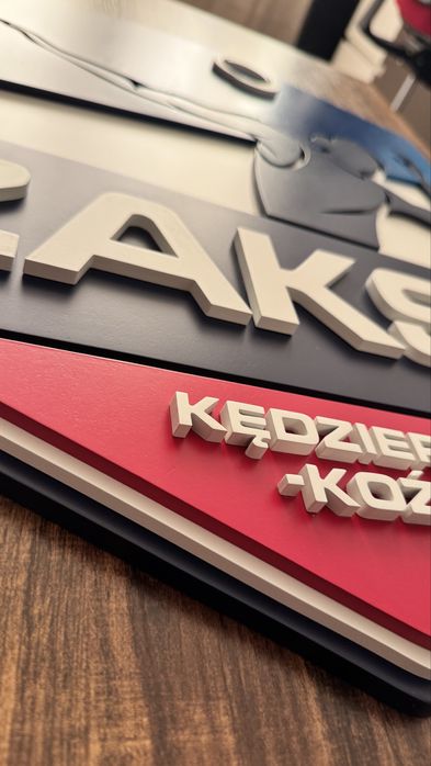 Herb drewniany ZAKSA Kędzierzyn-Koźle