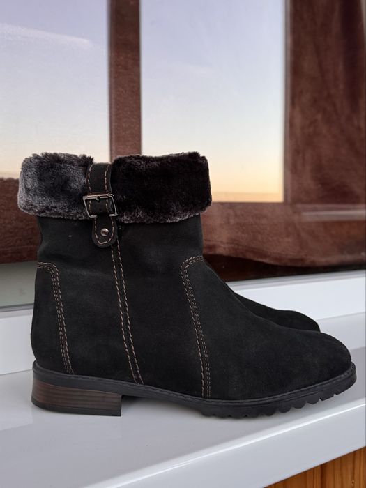 Зимові жіночі черевики з натуральним хутром — нові!