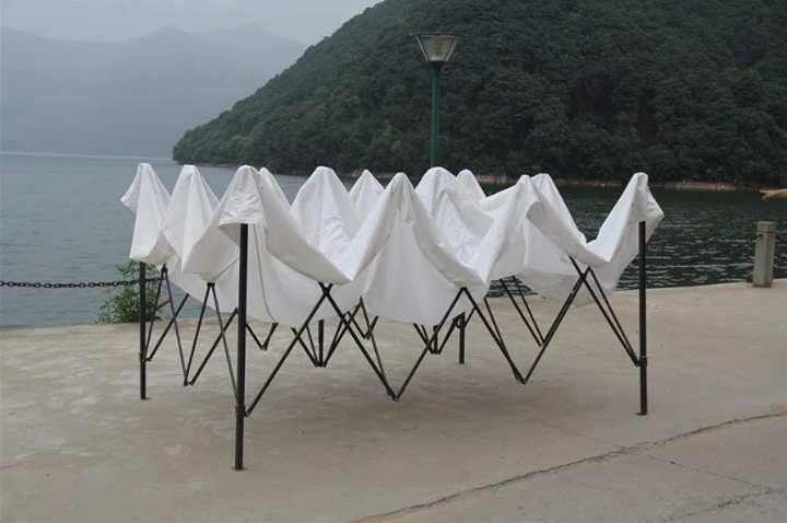 Tendas dobráveis. Montagem rápida. Com ou sem laterais. Ver descrição