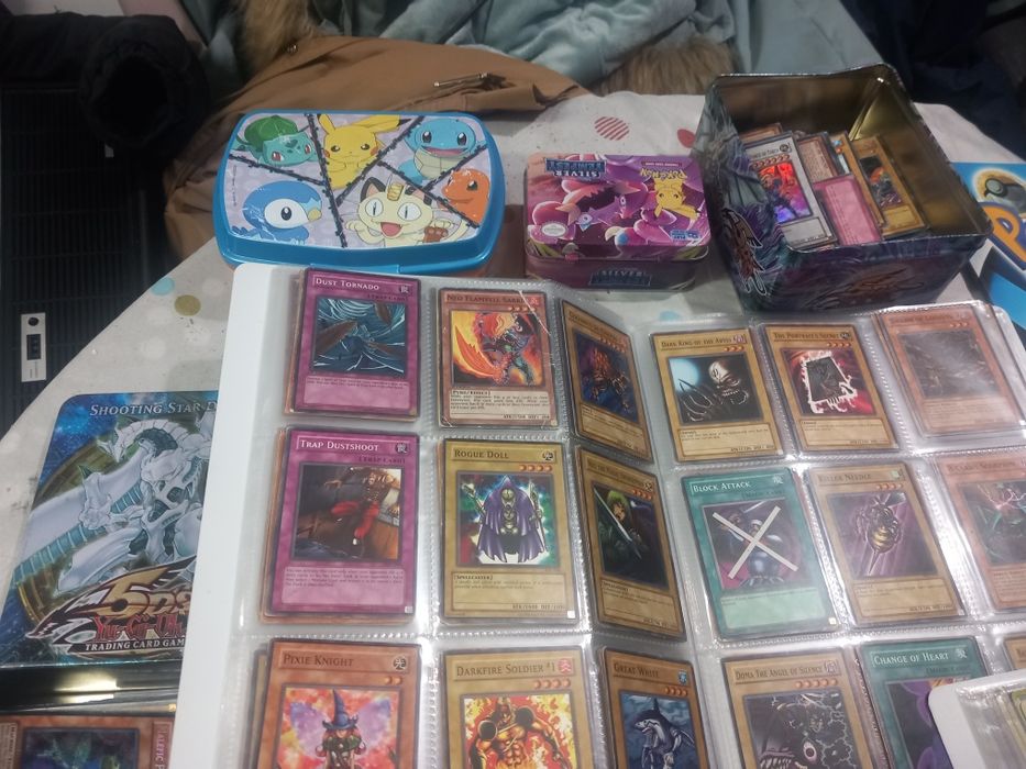 Grande lote pokemon, yu-gi-oh, invizimals, dragon  ball z