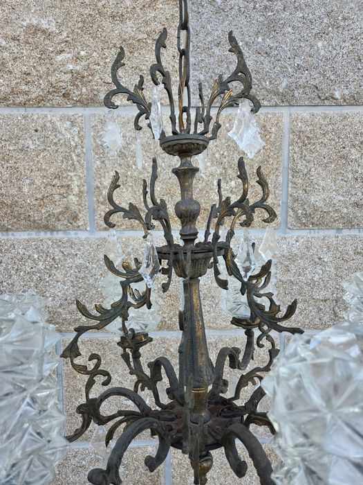 Candeeiro antigo de teto