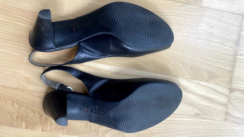 Sandały skóra, skórzane firmy  Ecco rozm. 39
