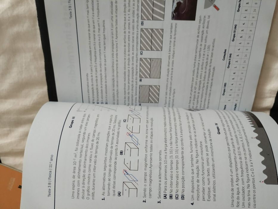Livro preparação de exame/teste Fisica-Quimica A