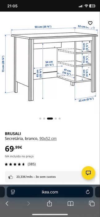 Vende-se conjunto completo de quarto IKEA