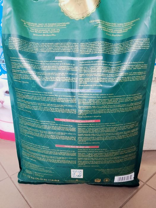 Empire sucha karma dla psów hipoalergiczna.