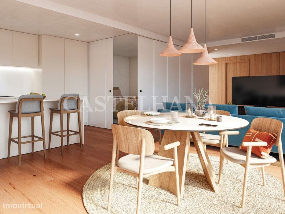 Apartamento T1 inserido no novo empreendimento na Alameda das Antas