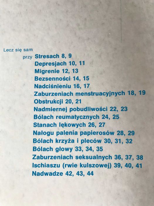 /Fizjoterapia/ ABC Akupresury Lecz się sam Holger Hannemann