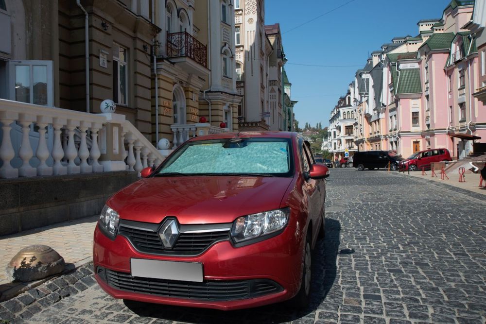 Парасолька для захисту салону автомобіля від сонця Car-o-solM 1300х640 ТОП якість