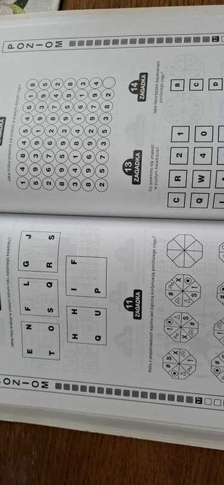 A4 500 łamigłówek logicznych zagadek, NOWY