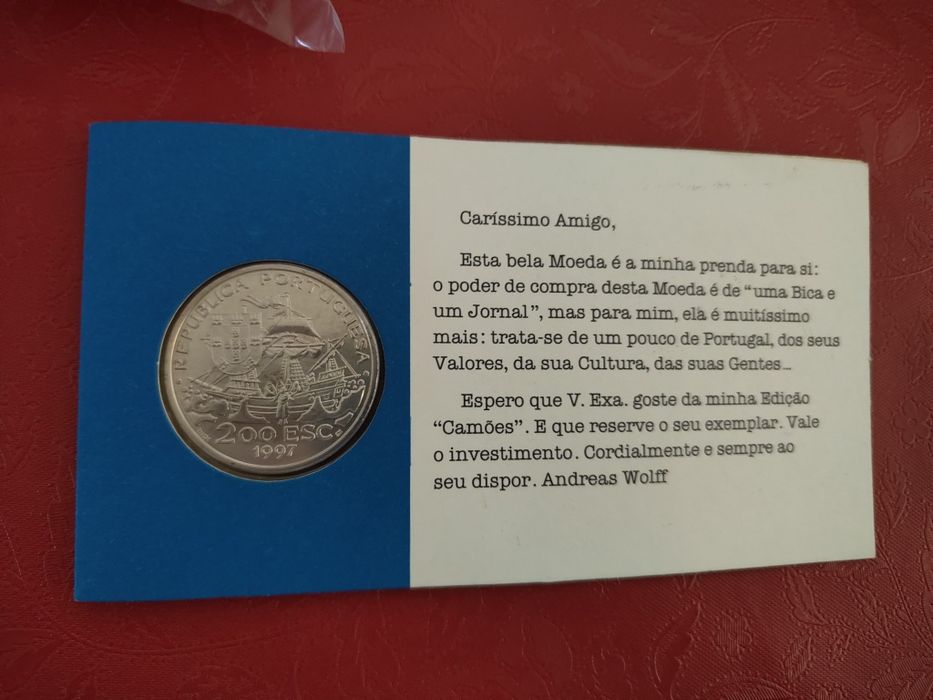 Moeda Comemorativa "Camões"