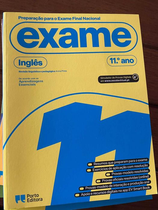 Por estrear - livro de preparação para exame de Inglês - 2025