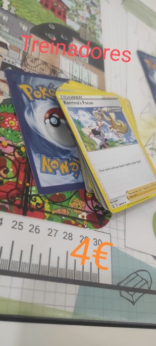 Cartas Pokémon várias