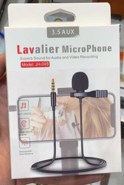 Microfone de Lapela