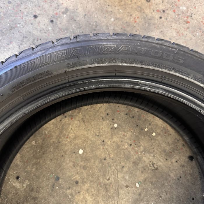 2 шт літні 205/45/17 bridgestone turanza t-005