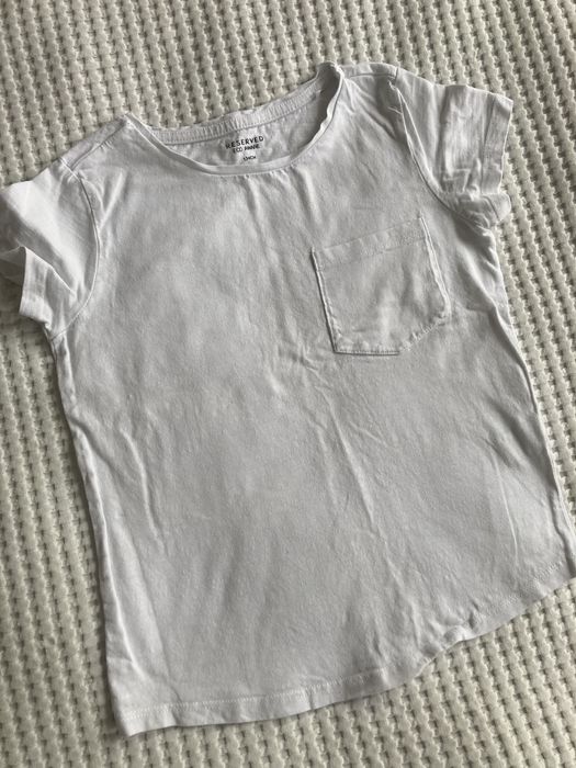 Bluzeczka dziewczęca z krótkim rękawem Reserved 128
