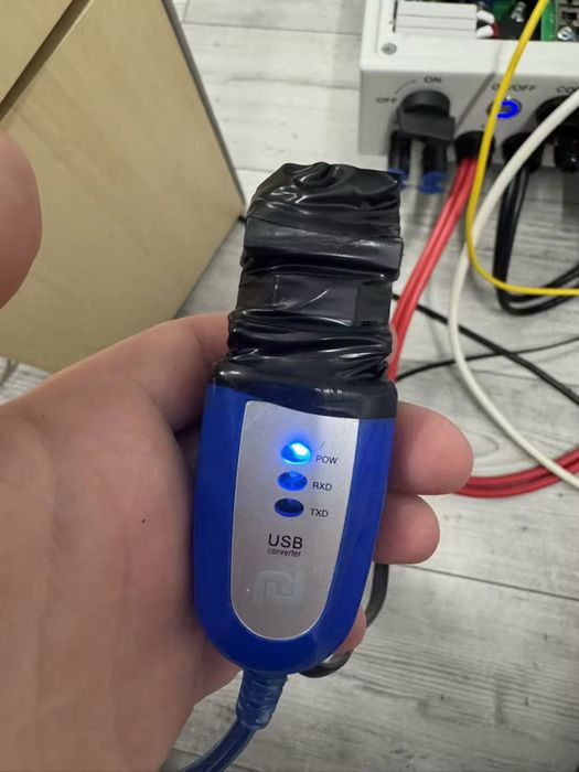 Конвертер rs232 USB. Для зміни протоколу bms АКБ