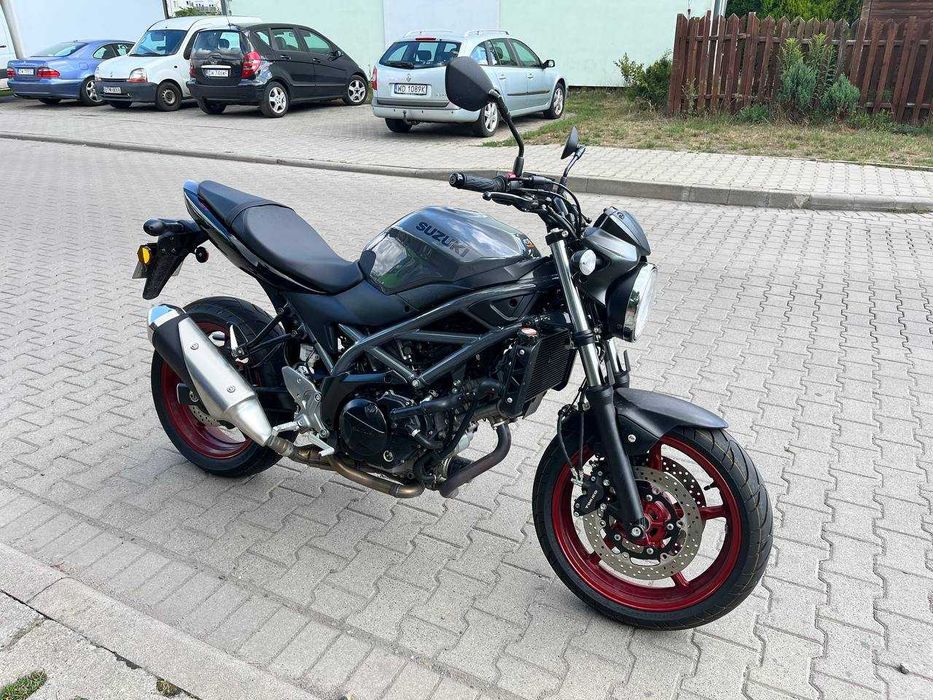 Новое сиденье Suzuki SV650