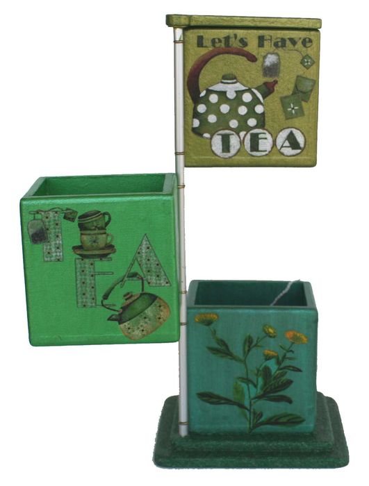 Caixas para guardar chá