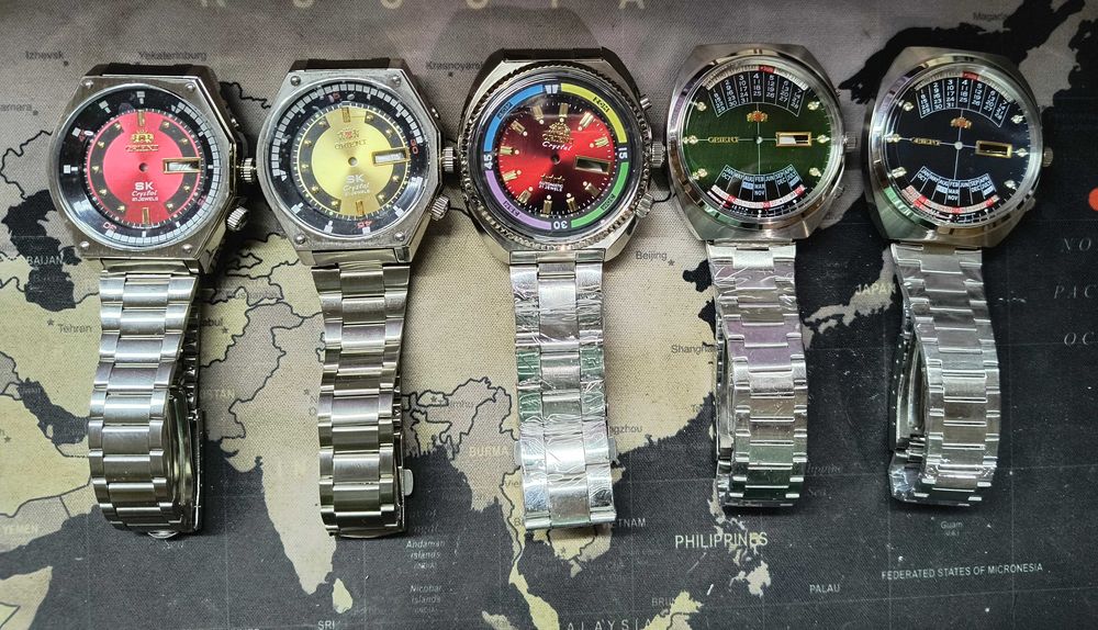 Оформление Orient SK, Sea King, KD, King Diver, Ориент СК, КД College