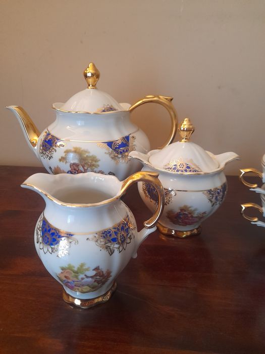 Serviço de chá Barenthet Waldsassen Bavaria