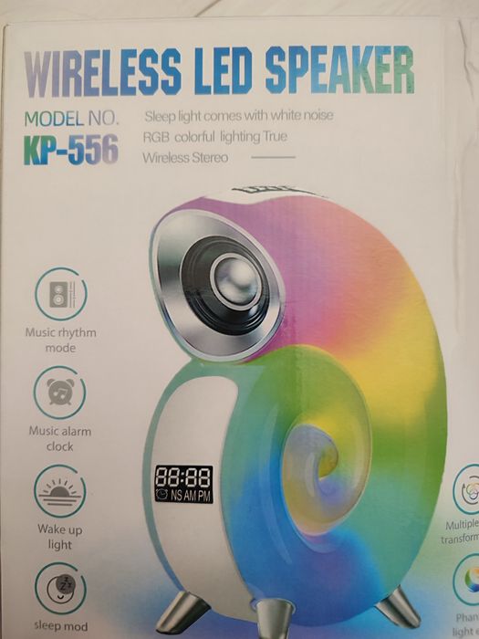 Умная колонка светильник аккумуляторный