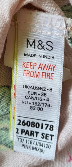 Piżama damska komplet Day Dreams rozmiar S