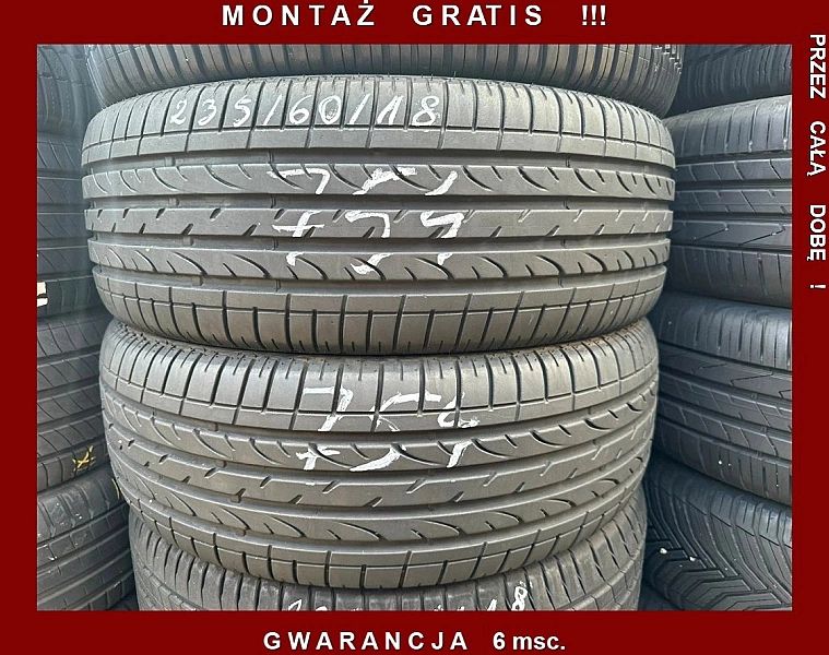 235/60/18 Bridgestone Dueler H/P_6,5mm_2szt_(754)