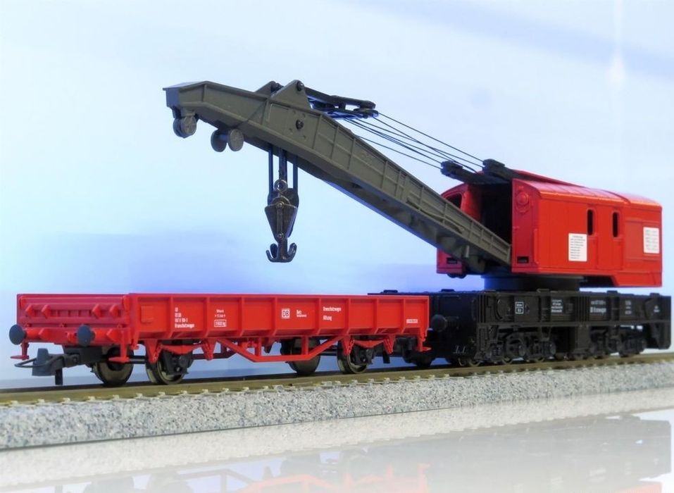 Кран с платформой DB AG Roco 56240 1:87 HO