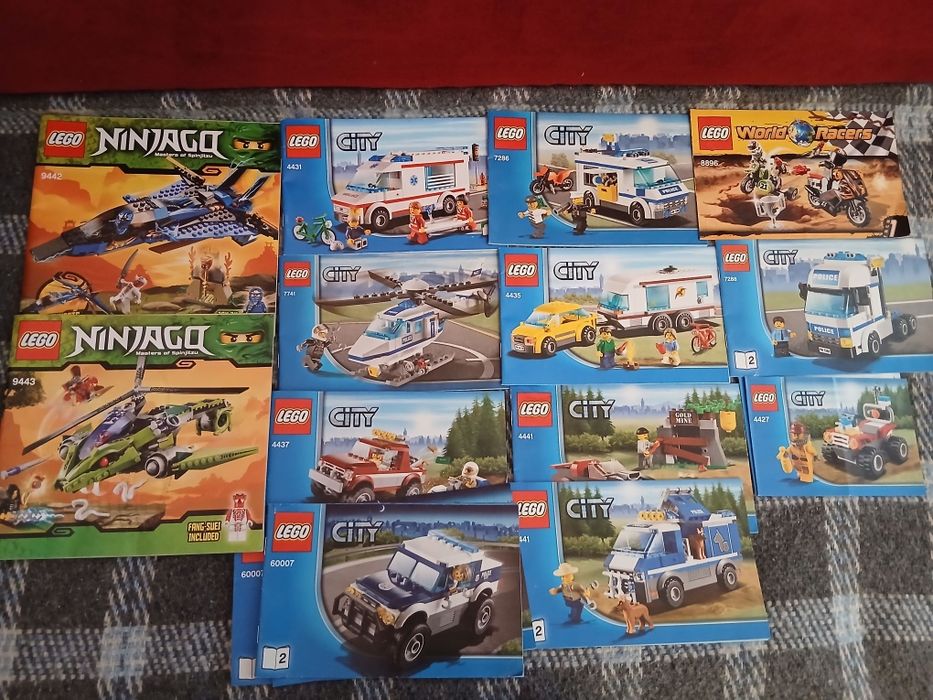 Lego більше 10 наборів багато серій