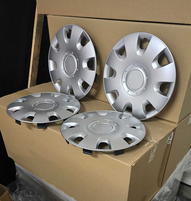 Pack 4 Tampões Look VW / Audi - 15" - Novos