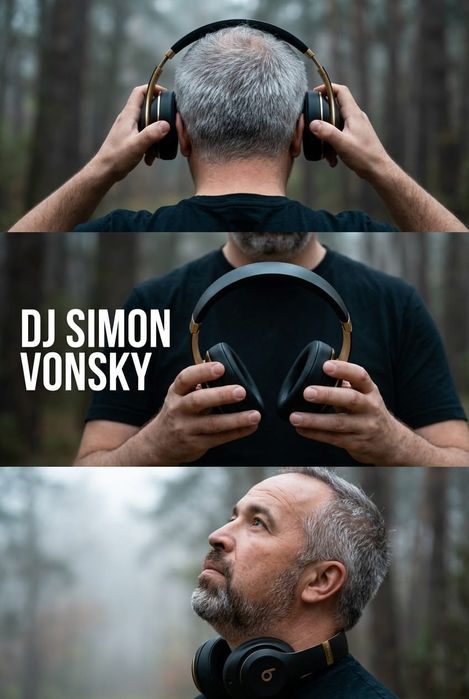 DJ & saksofonista Simon Vonsky  konferansjer, wodzirej