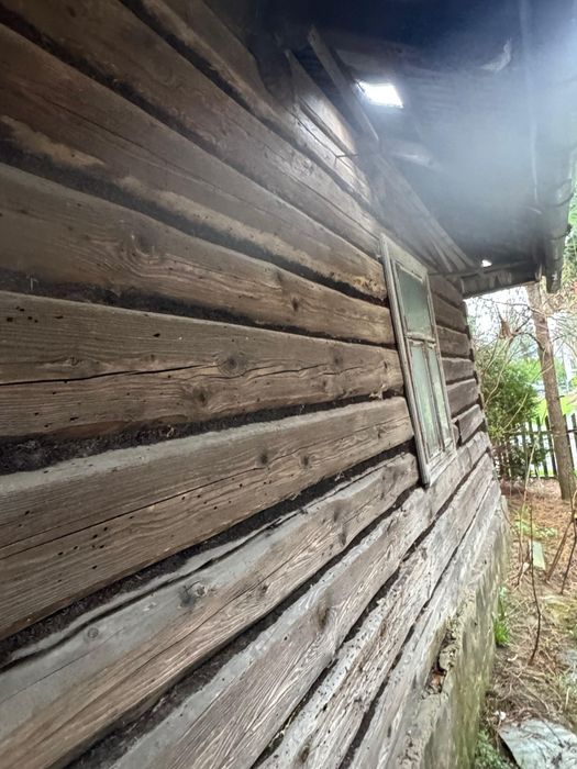 Drewniamy dom do rozbiórki