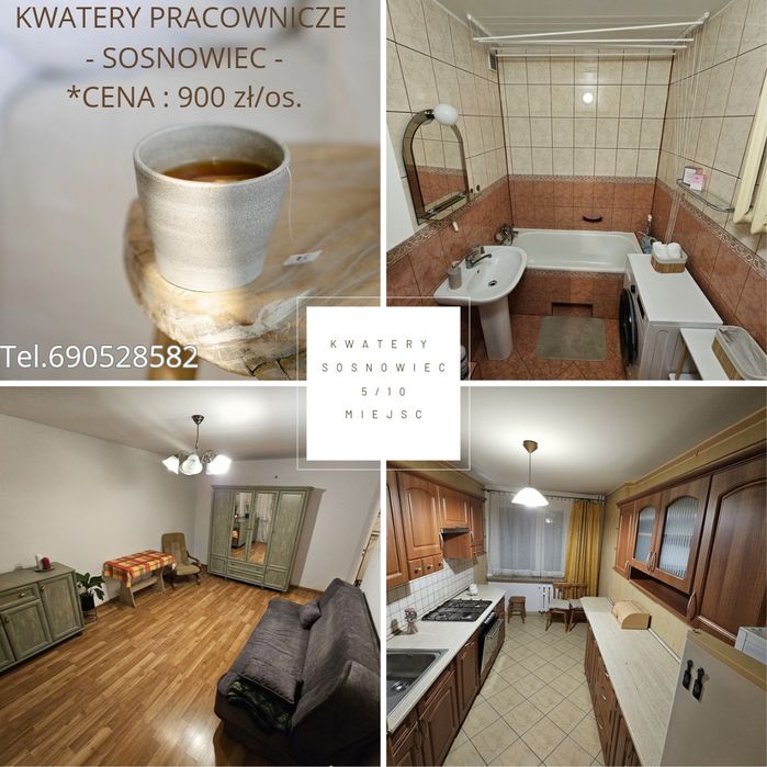 Komfortowe Kwatery Pracownicze Sosnowiec/Będzin/Dąbrowa Górnicza