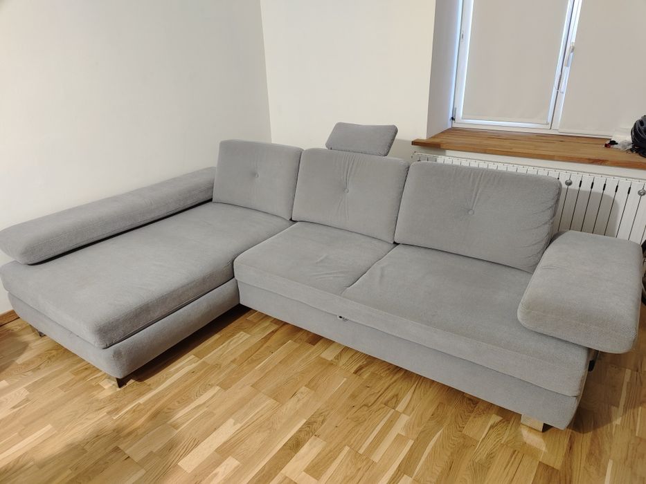 Duża kanapa z funkcją spania