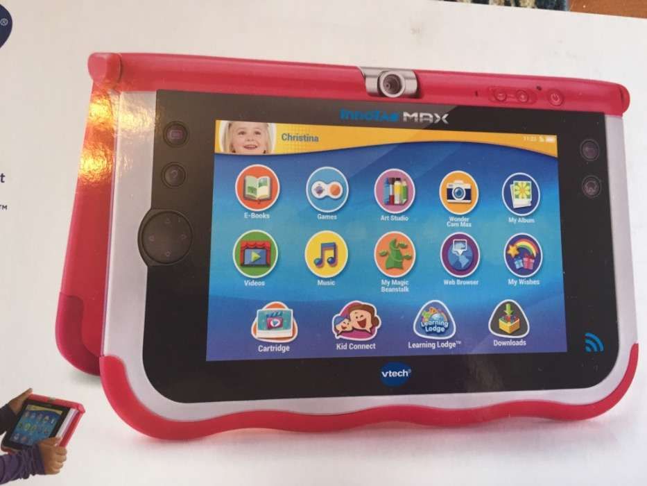 Vtech Innotab 7 inch max - pink +6 jogos